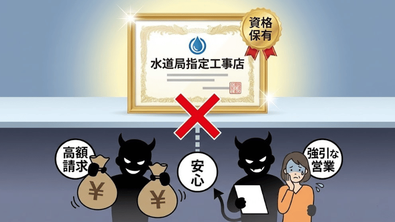 トイレつまり修理業者は「指定店」や「資格」だけで判断するのは危険！