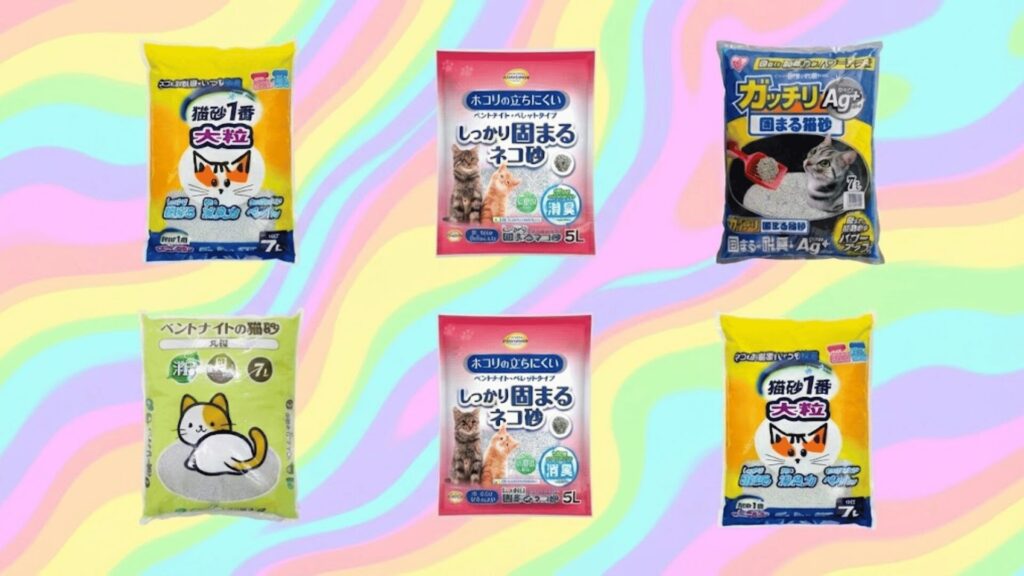 水分を含んで固まった猫砂がトイレを詰まらせるイメージ