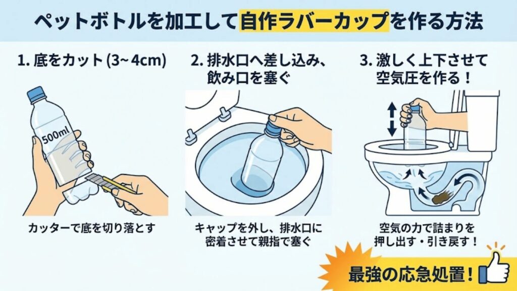 ペットボトルの代用品のイラスト